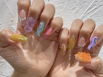 ビーナスベルト シブヤ(VENUS BELT SHIBUYA)/グミベアーネイル