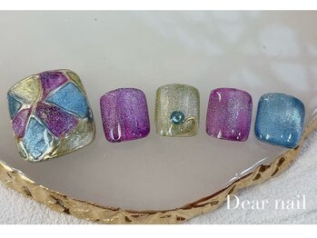 ディア ネイル(Dear nail)/フット　ステンドグラスA