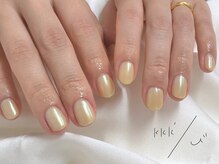 クククネイル(kkk'nail)/ワンカラーコース＋ミラー