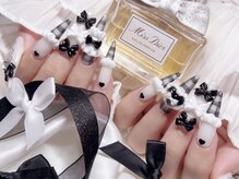 メイプルジェム(Maplegem)/ふりふりリボンネイル