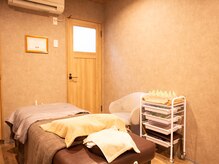 骨気(コルギ)専門店 YONG miu【ヨング ミュー】の雰囲気(ゆったりくつろげる施術スペース)