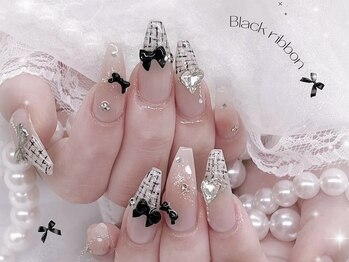 nail salon mimi【4月上旬 NEW OPEN（予定）】/ツイード×キルティング
