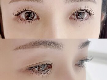チュール アイ(tulle eye)の写真/お初めての方◎【マツパ￥5500/マツエク80本￥5200】自まつげを活かしたデザインで大人上品な目元へ＊