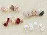 【オフ無料★甘皮ケア付き】定額ジェルシンプルコース　¥10,450→¥8,900