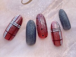 マグネット×チェック柄