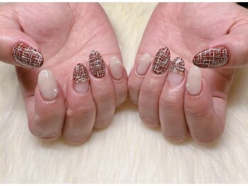 ツイードネイル