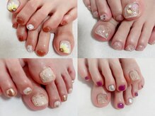 セムヤネイル(sem'ya nail)/フット定額デザインから♪
