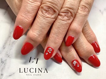 ネイルスタジオ ルキナ(LUCINA)/T-267 大人上品シンプルデザイン
