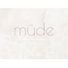 eyelash&eyebrow salon mude 堀江店[ミューデ]マツエク/LED/まつげパーマ/眉毛専門店のお店ロゴ