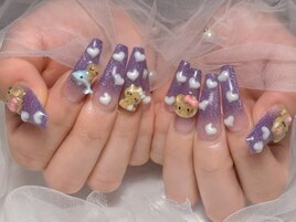 フラッシュネイル/推し/ハート