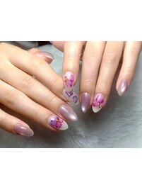 紫陽花　ミラー　定額　クリア