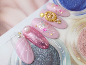 ネイルサロン ティディ(TIDY)/貝殻NAIL