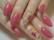 アールローズ(R-rose)/埋め尽くしネイル