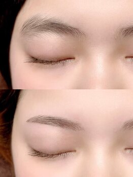 アイブロウメニューがあるサロン