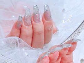 ガラスフレンチ×キルティング