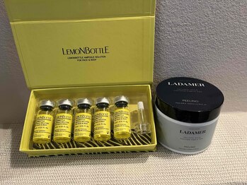 カルム 妙蓮寺(CALME)の写真/韓国発のお肌に優しく速攻性のあるトリートメント!レモンボトルで小顔に!12,000円→9,800円