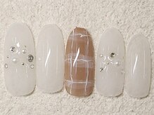 リノ ネイル(Rino nail)/１月新作シンプルチェック801r2
