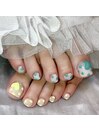 FOOT 10本アート