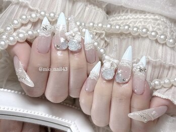 リンドネイル バイ モカ アンド ララ(Lind nail by moca and LaLa)/【mio】ガーリーネイル