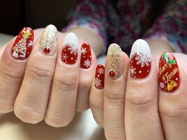 【オーダー】クリスマスネイル