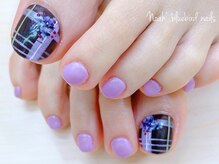ノアブルーバードネイルズ(Noah' bluebird .nails)/チェックデザイン