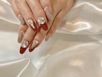 ネイルアンドアイラッシュヴィーナ ゆめタウン廿日市店 (Nail&EyeLash Vina)/クリスマスネイル