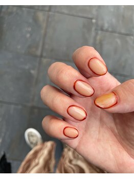 ユージューネイルルーム(UJU nail room)/囲みマーブル