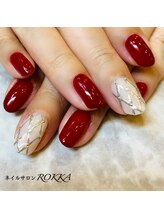 ロッカ(ROKKA)/セクシーなレッドネイル