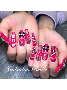 エスフィーネイルサロン ブリーユ(Esfy nailsalon Brille)/派手ネイル