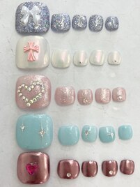 フットネイルのニューデザイン！