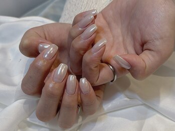 リミーバイメイズシエル(Limie by May's ciel)/パール感たっぷりwhiteオーロラ