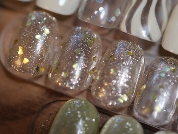 クロ(KURO)/KUROホリデーネイルheart