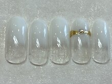 ネイルアンドアイラッシュ ネネ/グラデ　リングアート