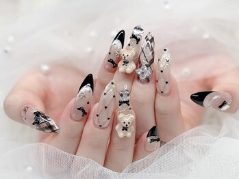 ケリーネイル(Keli Nail)/【冬チェックネイル♪】