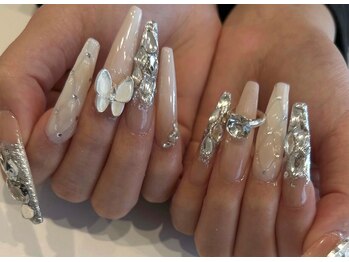 ニルプラス(N/R+)の写真/最新長さだし技術GEL-X導入サロン◎自爪のような自然で美しい仕上がりに＊負担も少なくモチの良さも叶う☆