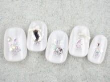 マハロネイルサロン 横浜店(mahalo)/ワンホンデザイン7980円