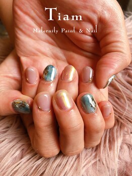 ティアム マタニティペイント アンド ネイル(Tiam Maternity Paint&Nail)/4Designコース★ご新規様¥6600