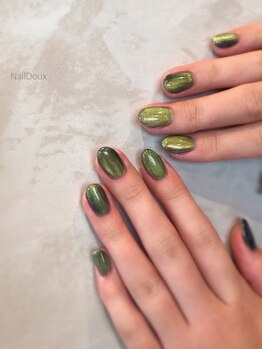 ネイル ドゥ 岡山駅前店(Nail Doux)/マグネットネイル