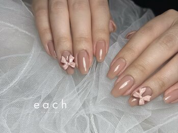 イーチ 烏丸御池(each)/スキンカラー×リボンパーツ