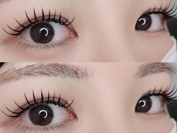 シェア アイラッシュ 天王寺(share eyelash)の写真/【フラットラッシュ140本¥5200/160本¥6500】濃さ×モチ×デザイン◎!ナチュラルなボリュームeyeで目力UP★