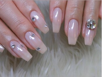 ワンカラー ビジュー