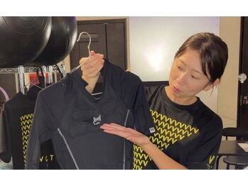 ヴォルトジム(VOLTGYM)/EMSスーツ説明