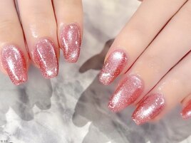 スカルプ＋マグネットネイル☆