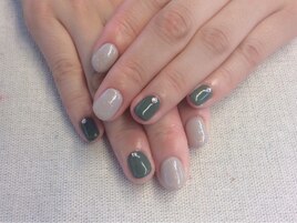 W-412 秋色オフィスネイル