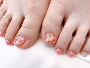 パールビューティーラッシュアンドネイル(Pearl Beauty Lash nail)/フット定額ネイル