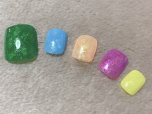 ネイルサロンアンドスクール アイビー(IVY)/金平糖♪