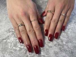 ボルドー ワンカラー