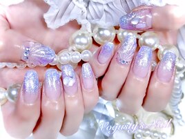 クリアベース★マーメイドネイル