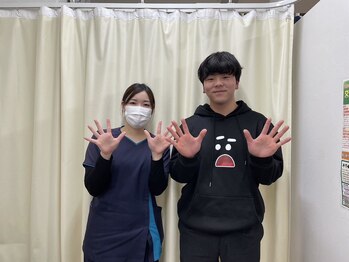 御幸橋あさひ整骨院/学生の方も来られてます！