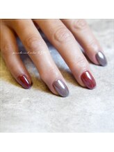 瑠璃(RURI)/ミラーネイル